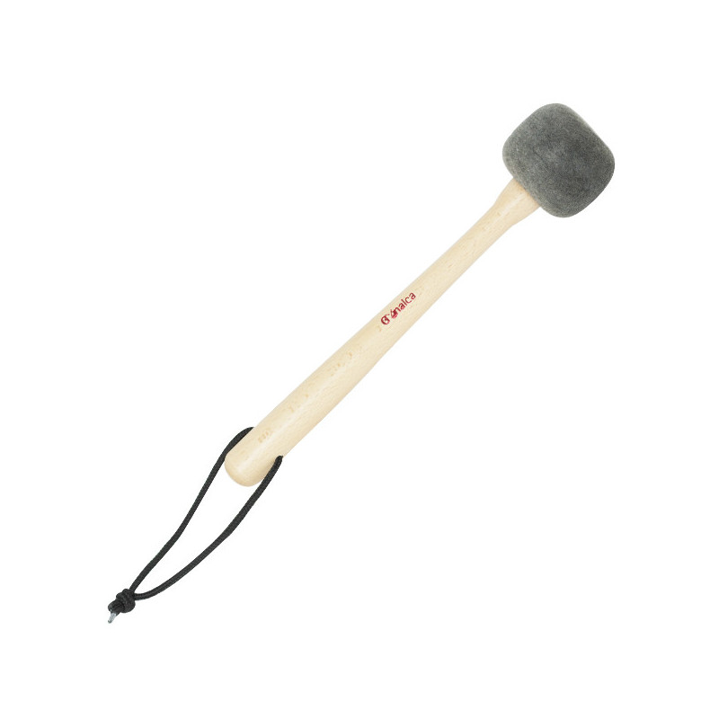 Maza Bombo Timbal Fieltro Mango Correa Ref. 02642