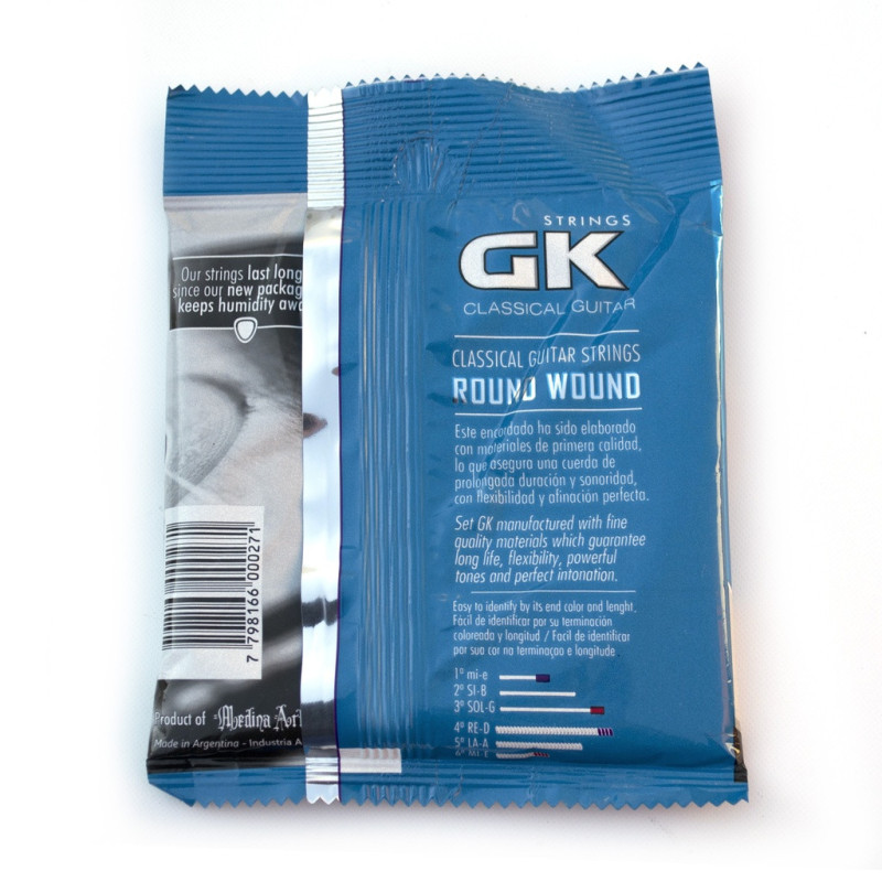 Juego Cuerdas Guitarra Clasica Gk960 Medina Artigas