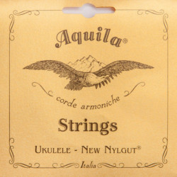 Juego Cuerdas Ukelele Soprano Aquila New Nylgut 5-U Low G