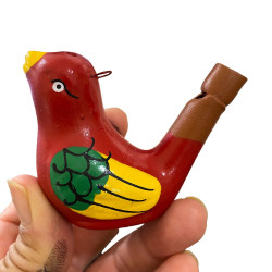 Pajarito silbato de agua