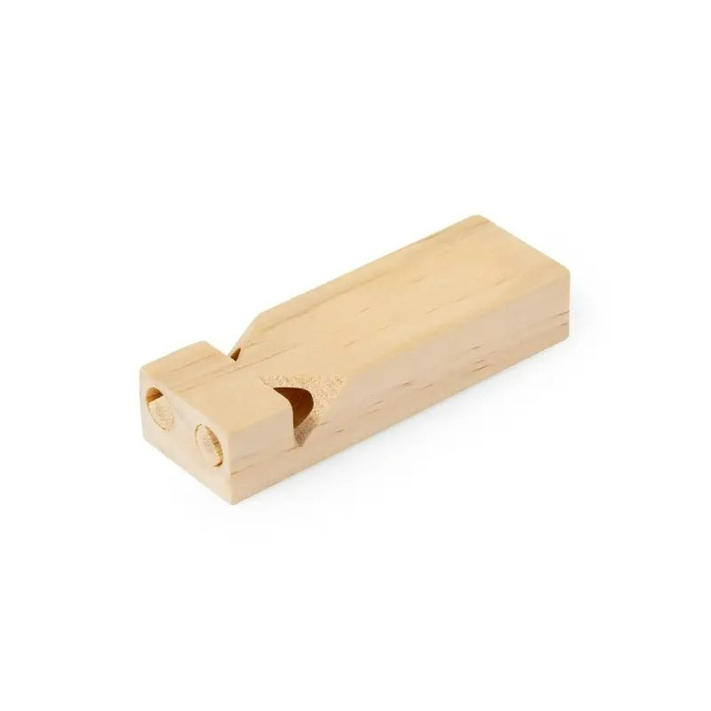 Silbato doble de madera