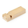Silbato doble de madera