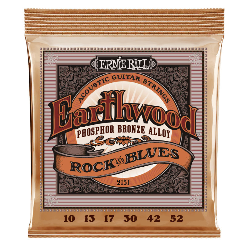 Juego Ernie Ball Phosphor Acústica 2151 (10-52)