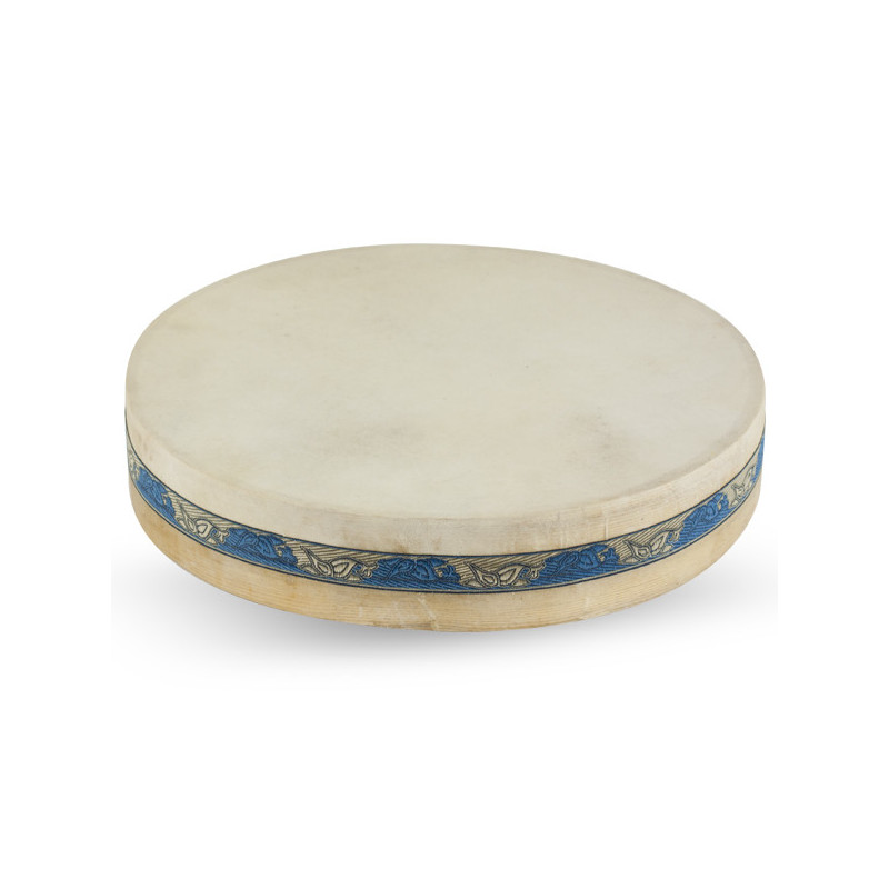 Ocean Drum 16x8cms Piel Ref. Vh01590