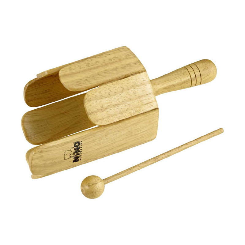 Tambor agitador de madera