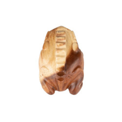 Rana güiro de madera 13x9 cm